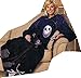 Disney The Nightmare Before Christmas Comfy Blanket with Sleeves ~ Jack Skellington & Zero ~ Unisex Adult Size