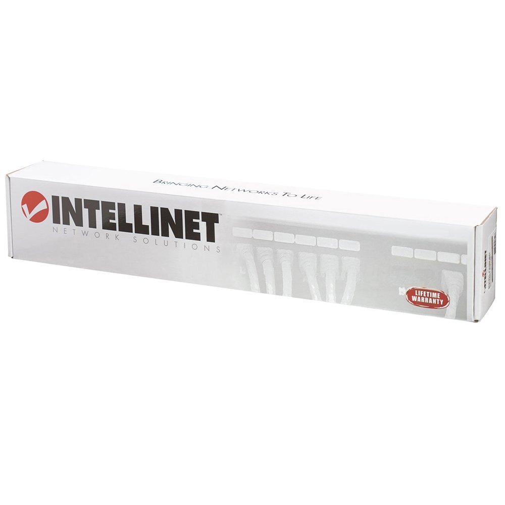 Intellinet Panneau de Brassage 24 Ports 520959 Cat 6 1 UH