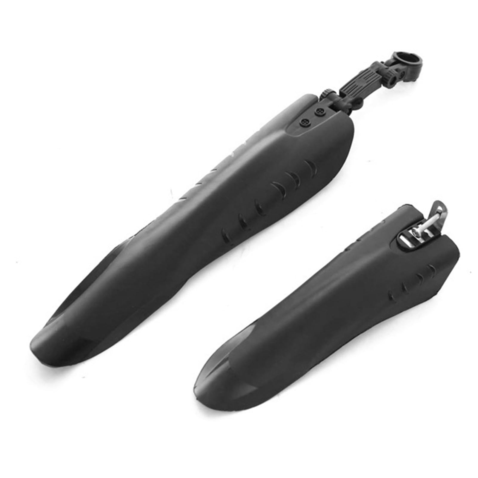 Ulafbwur A Pp 2Pcs Bicycle Front Rear Fender Mountain Bike Plastic Splash Guard Mudguards Set