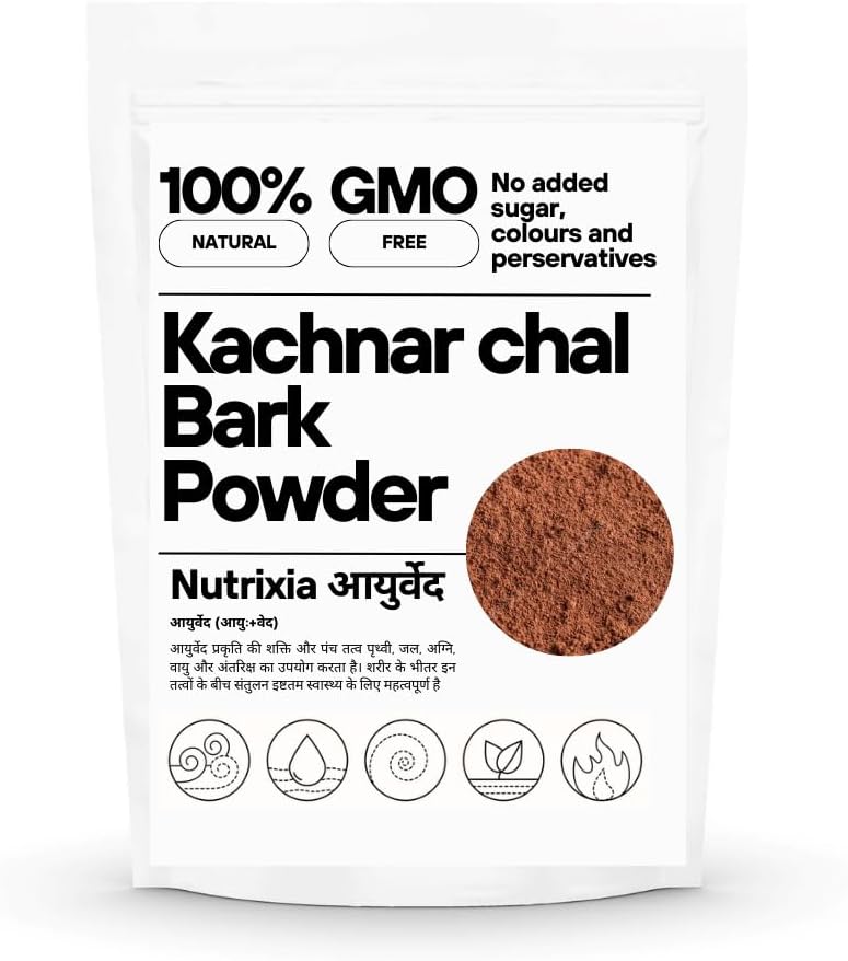 Kachnar Chhal Powder-Kachnar Bark Powder-Kachnaar Chaal-Kanchnar Chhal Churna-Bauhinia Variegata (2 Kg)