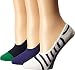 Sperry Top-Sider Women's Canoe Liner Patterns 3-Pack White Socks Women's 9-11 Sock (5-9 Shoe)