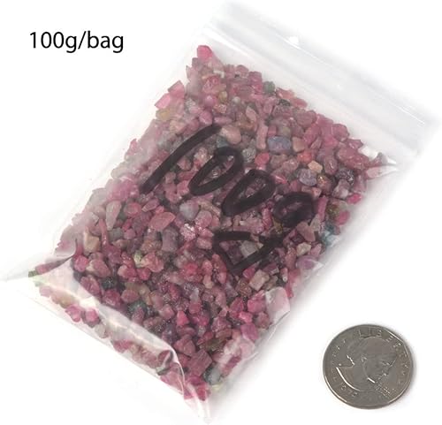 Vista 173 de Justinstones Chips pulidos de hematita triturada piedra rodada adornos curativos de cristal 3.53 oz