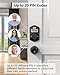 TEEHO TE001 Keyless Entry Door Lock with Keypad - Smart Deadbolt Lock for Front Door with 2 Keys - Auto Lock - Easy Installation - Matte Black