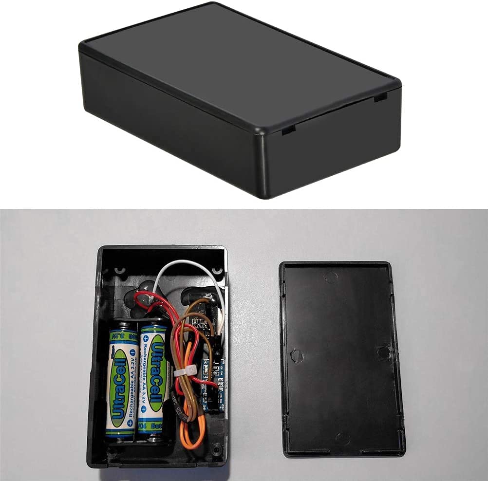 Heyiarbeit 10Pcs ABS Plastic Junction Box Enclosure Electronic