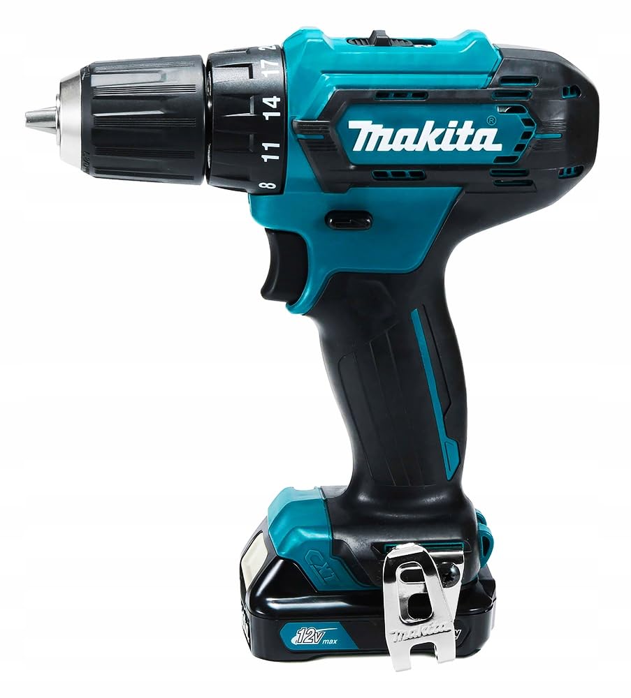 Makita DF333DWY 12V Max 1,5 Ah Li-ion CXT Set di punte per trapano senza fili 12 V