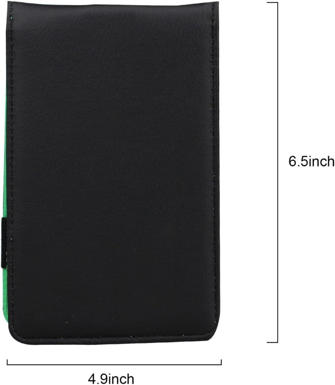 Customizable Leather Golf Scorecard Holder and Yardage Book Cover - Elegant Design with 5 Included Scorecards - Perfect for Golf Enthusiasts and Personalized Game Organization