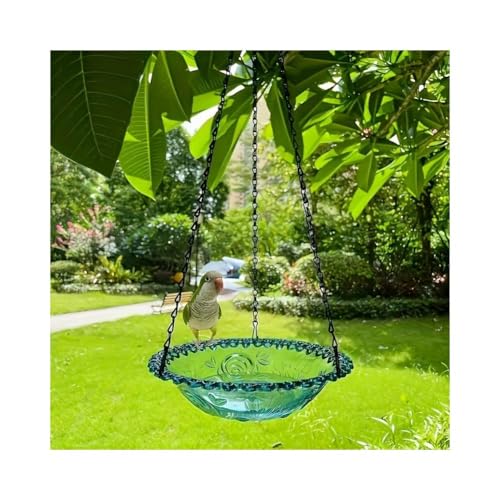 Generic - Mangeoire à oiseaux à suspendre - Mangeoire à oiseaux à suspendre pour jardin, chauve-souris - Plateau à suspendre pour terrasse - Cadeau pour les amateurs d'oiseaux