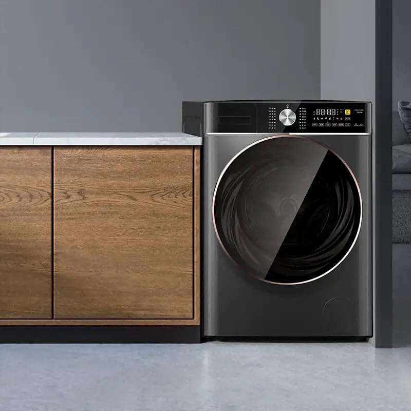 Miniatura 3 de Combinación de lavadora y secadora, 5.0 pies cúbicos, con pantalla LED, 12 selecciones de ciclos todo en uno, lavadora y secadora de carga frontal