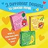 Peaceable Kingdom Valentines Cards for Kids Classroom, Set of 28 Valentines Day Gifts - Silly Jokes with Fruit Charms #2