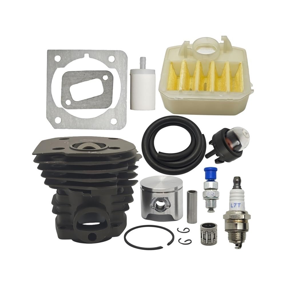 Kit cylindre 44 mm avec décompression pour démarrage facile de tronçonneuse