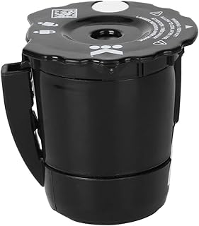 Filtre à café moulu, filtre à café réutilisable universel réutilisable, filtre à café de remplacement adapté pour la machine à café Keurig 2, pour les accessoires de cafetière K-Cup 2.0
