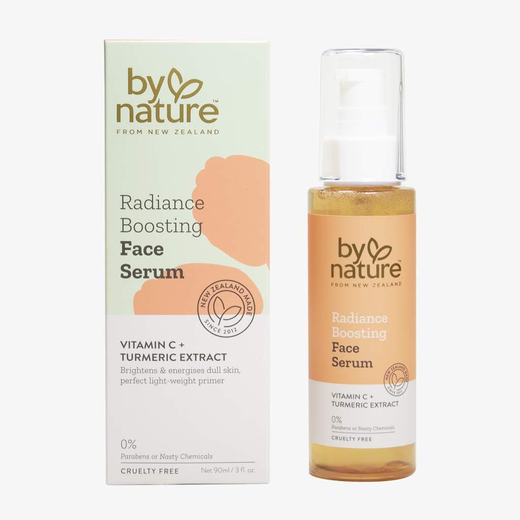 By NatureRadiance Boosting Face Serum With Vitamin C + Turmeric Extract