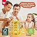 Nene Toys BeeFall Jumbo, 4-in-1 Wooden Honey Bee Toy for Kids Ages 3-9 - Educational Game with Wooden Honeybee Hive, 12 Bees, Colorful Sticks, Dice & Cards - Fun Family Game for Cognitive Development