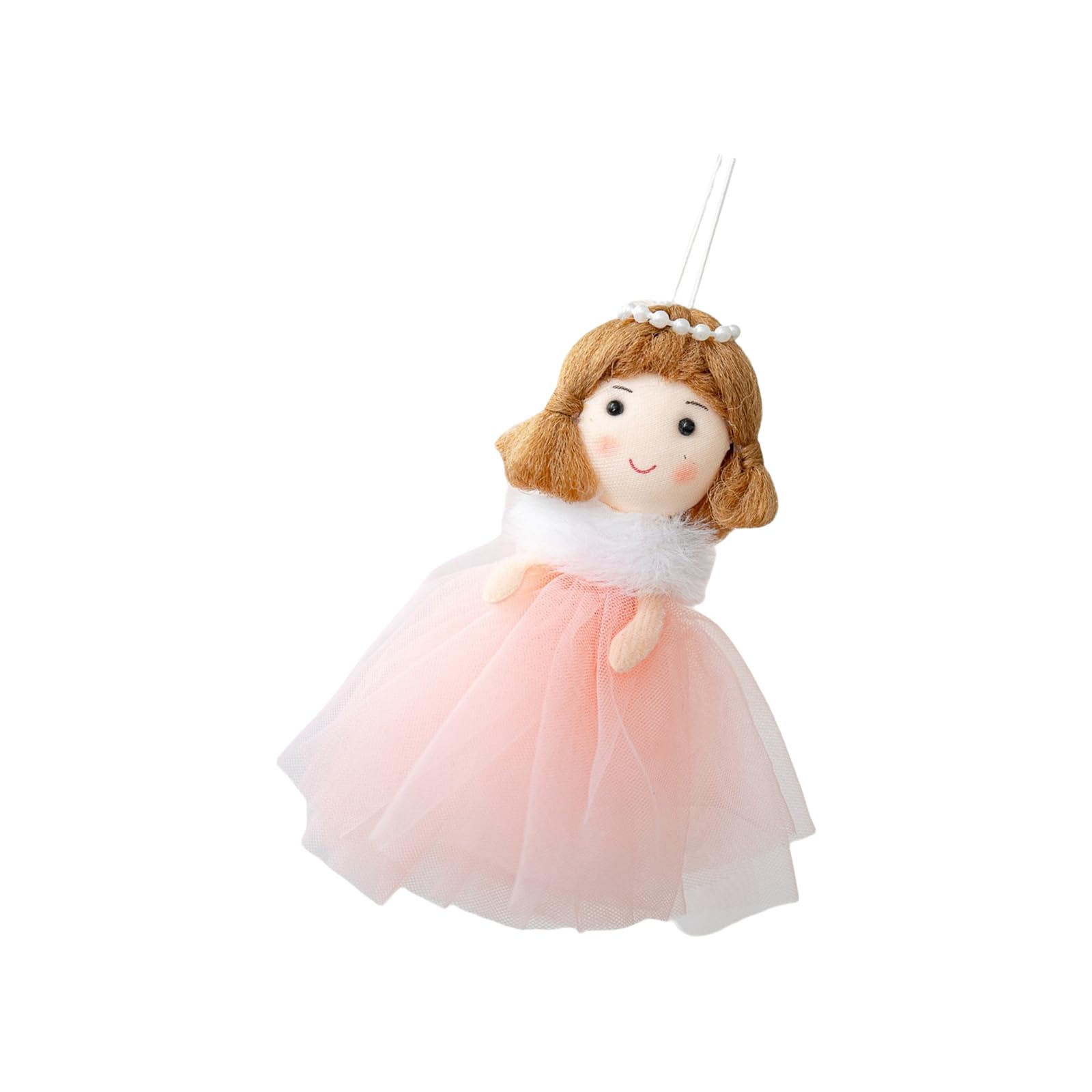 YTtkku Celebratory Patron Girl Suspended Decoration Home Christmas Deck Safe Substance Creative Artisanal Addition Christmas Patron Girl Decoration
