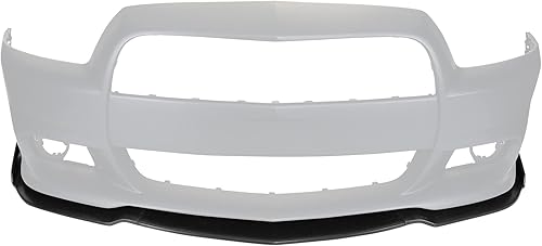 Miniatura 9 de IKON MOTORSPORTS, 3 piezas de parachoques delantero compatible con Dodge Charger SRT 2012-2014, parachoques delantero divisor de cuerpo alerón labio
