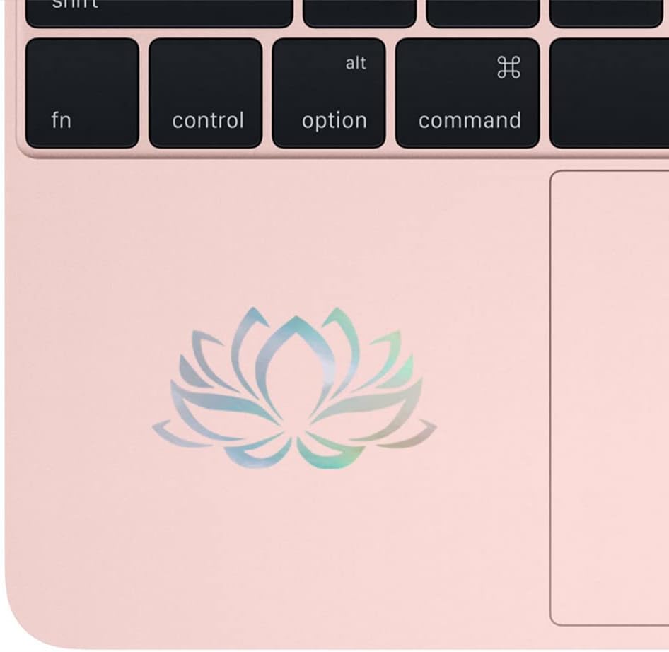 Lotus Flower Buddhist Yoga Meditation 1 (Hologram) (Set of 2) Premium Waterproof Vinyl Decal Stickers for Laptop Phone Accessory Helmet Car Window Bumper Mug Tuber Cup Door image 3