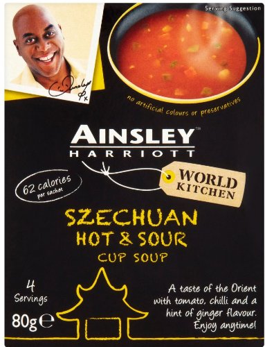 Ainsley Harriott Szechuan Hot And Sour Cup Soup 80G