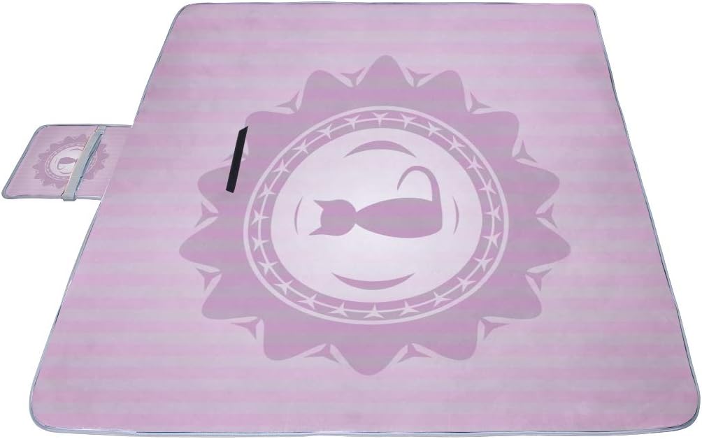 レジャーシート 面白い ピンク猫 ピクニック 折りたたみ 撥水 アウトドア クッション マット コンパクト 花見 運動会 キャンプ