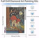 CLYCTIP Diamond Art Painting Kits, Full Drill Diamond Arts and Crafts Painting Pictures, Embroidery Cross Stitch Canvas Painting by Numbers for Kid and Adults, Home Wall Decor，30x40 cm - Image 4