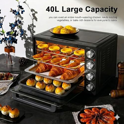 Mini four électrique compact pour petits espaces et cuisson rapide