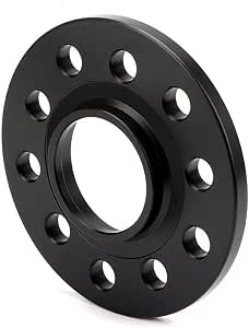 2-Piece 20mm 4x100 Hubcentric Wheel Spacer Kit For Vauxhall Corsa C - 56.6mm Bore With 8 M12x1.5 Lug Bolts