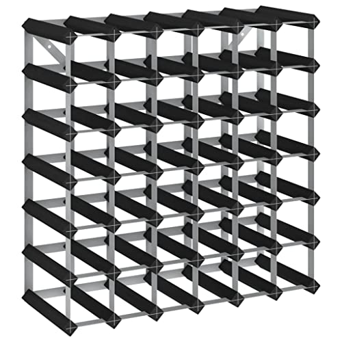 Soporte para vino de madera maciza para 42 botellas miniatura 2