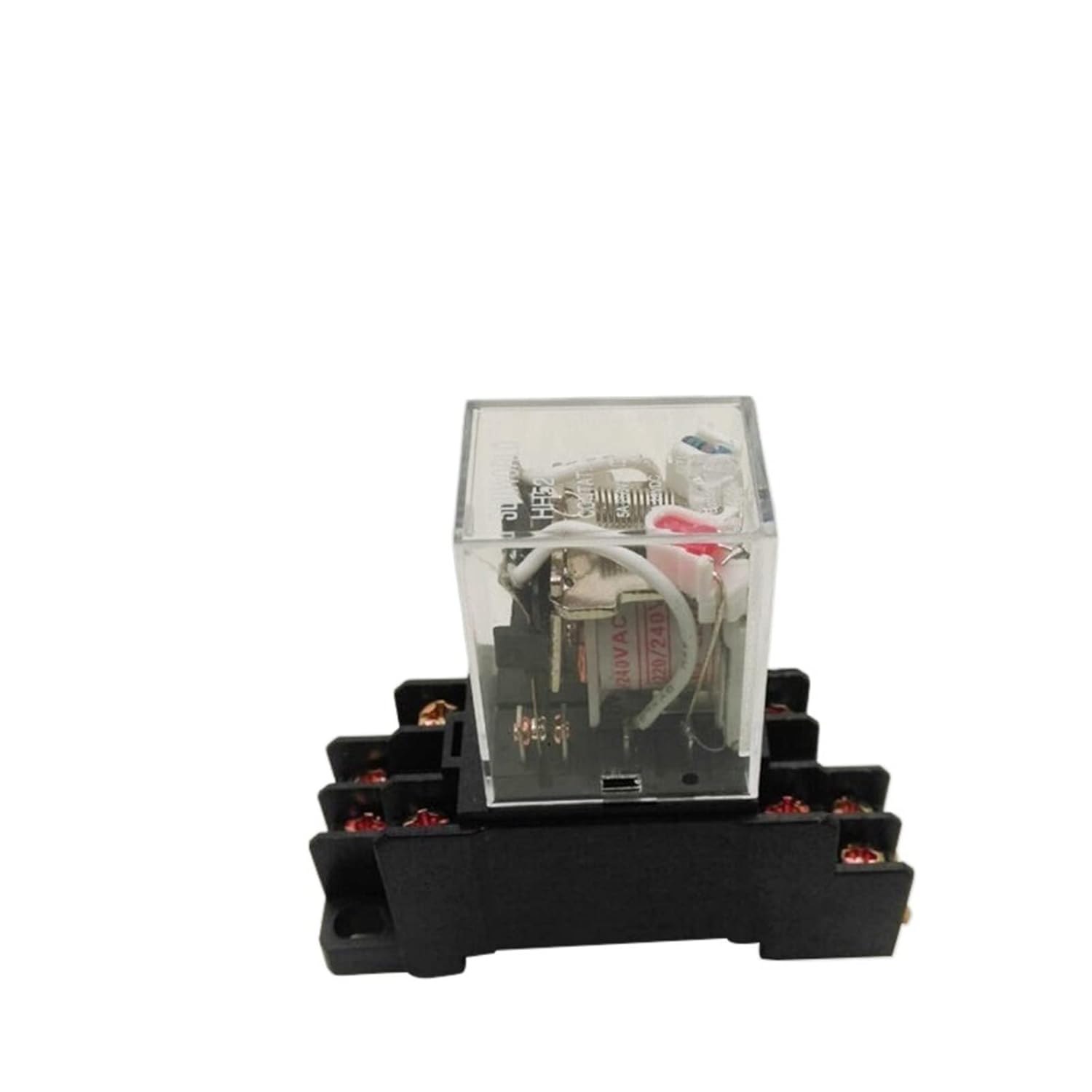 10個 HH52PL リレーセット ベース端子付き 電化製品ミドルリレー 小型 DC 12V 24V 220V