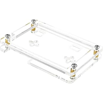 ESP32 Development Board Acrylic Case 2.8" Display Screen LCD with TFT Module Touch LVGL ESP32S3 Multi-Function Kit Display and Board Not Included, Acrylic Case Only