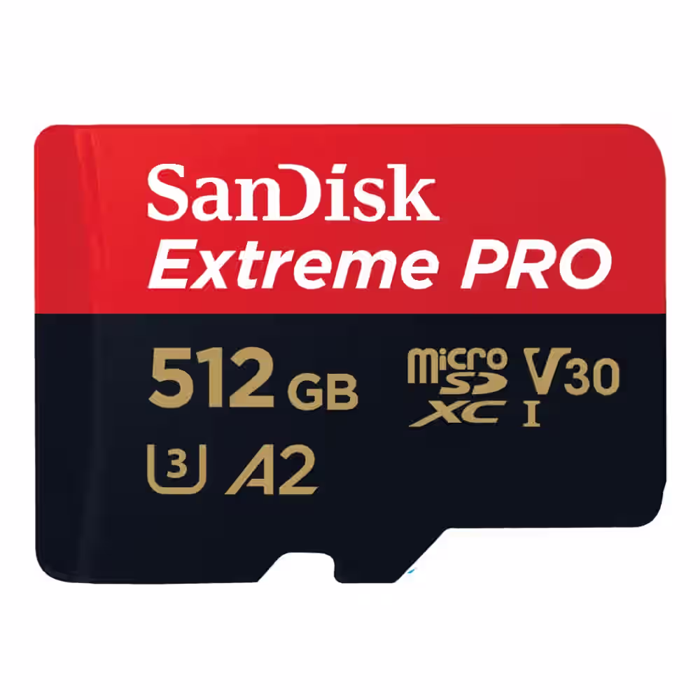 SanDisk Extreme PRO microSDXC UHS-I Speicherkarte Adapter RescuePRO Deluxe Titanium Gray 512 GB SSD