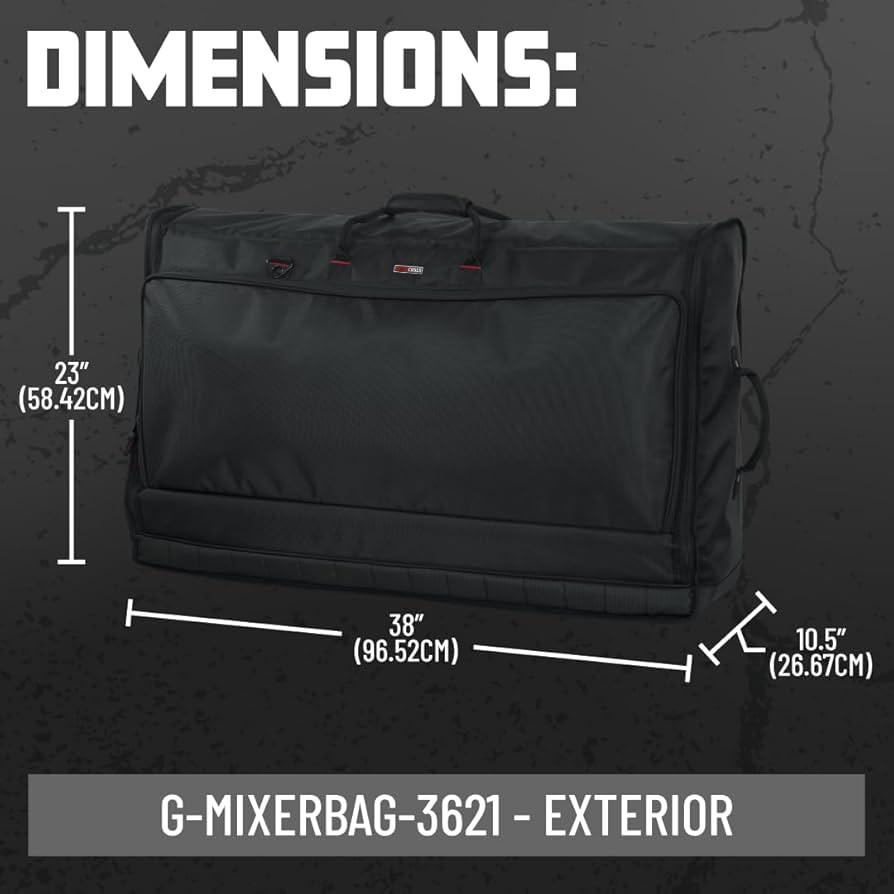 【GATOR】G-MIXERBAG-3621 未使用品 GATOR ゲーター ミキサーケース ナイロン製ギグバッグ G
