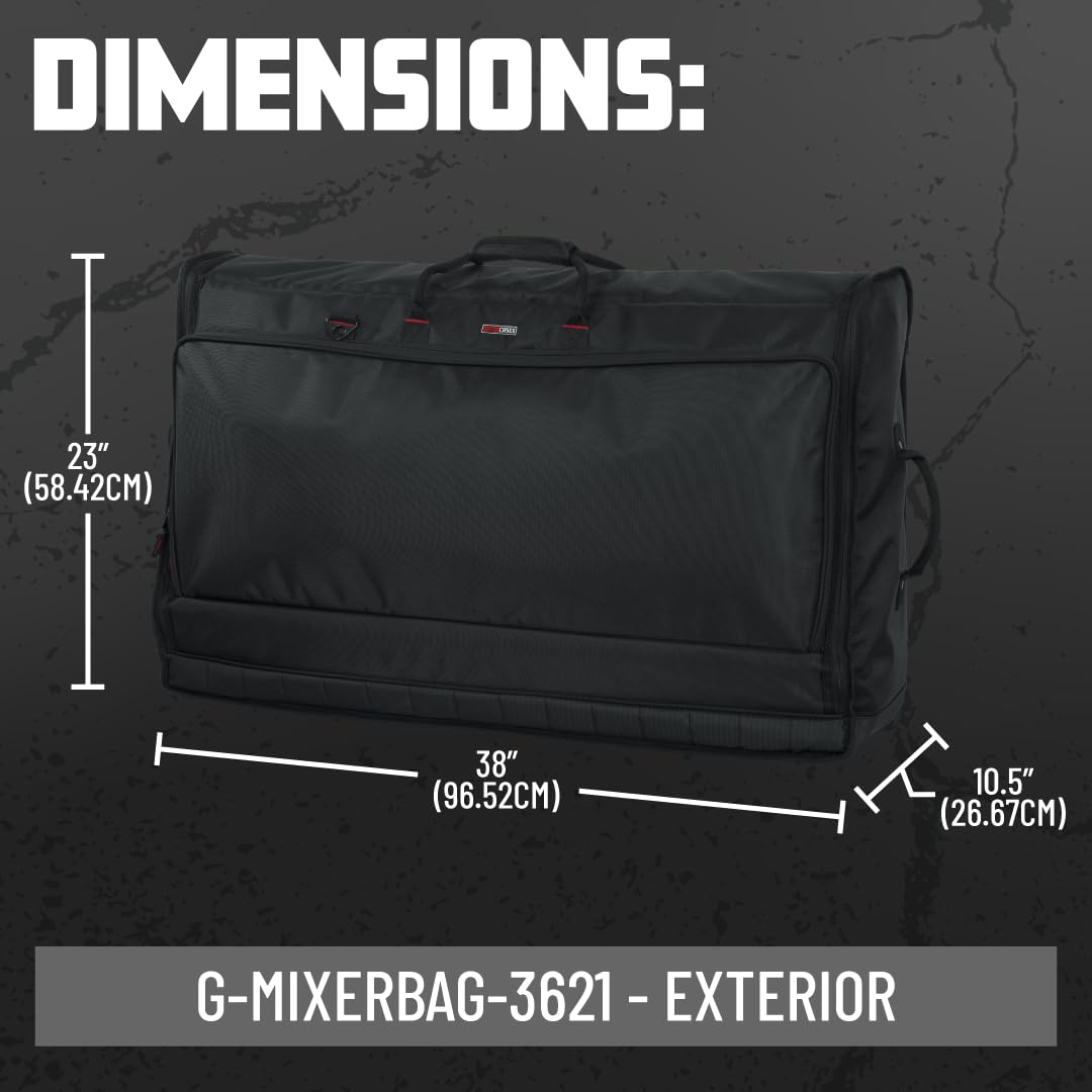 【GATOR】G-MIXERBAG-3621 未使用品 Amazon.com: Gator Cases Padded Large Format Mixer Carry Bag