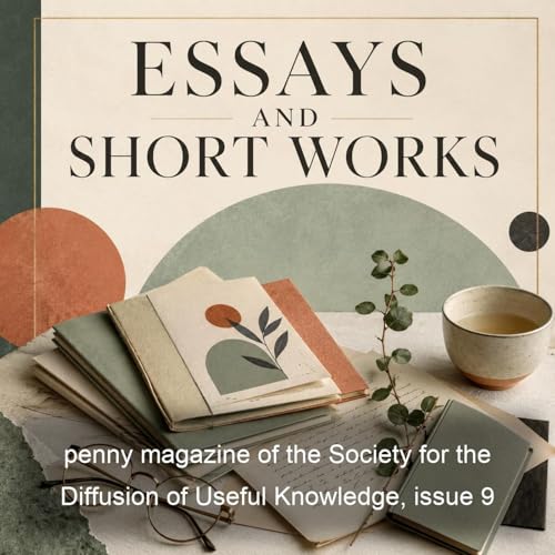 『penny magazine of the Society for the Diffusion of Useful Knowledge, issue 9』のカバーアート