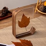 Opciones de color elegantes: elige entre un acabado de madera natural o un rico color nogal para integrarse perfectamente con tu decoración existente mientras añade un toque de clase.