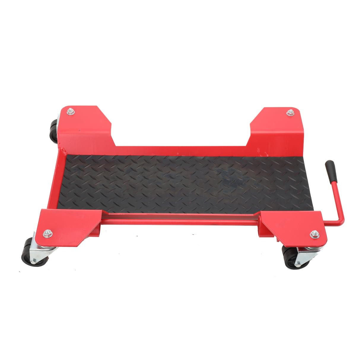 Carrello Motociclistico 360Kg Con Ruote Girevoli 360° Antiscivolo Per Spostamento Facile Moto Manutenzione Garage Autofficina Inverno Carrello Sposta Moto