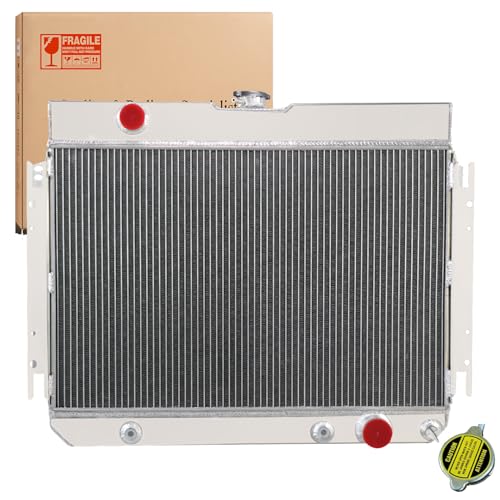 Kaiakui 3 Row Radiator Fits for 1959-1968 Chevy Impala Bel Air Biscayne, 1964-1965 Chevy Chevelle El Camino, 1963-1968 Chevy Caprice, 1959-1960 Chevy El Camino, 1959-1961 Chevy Kingswood