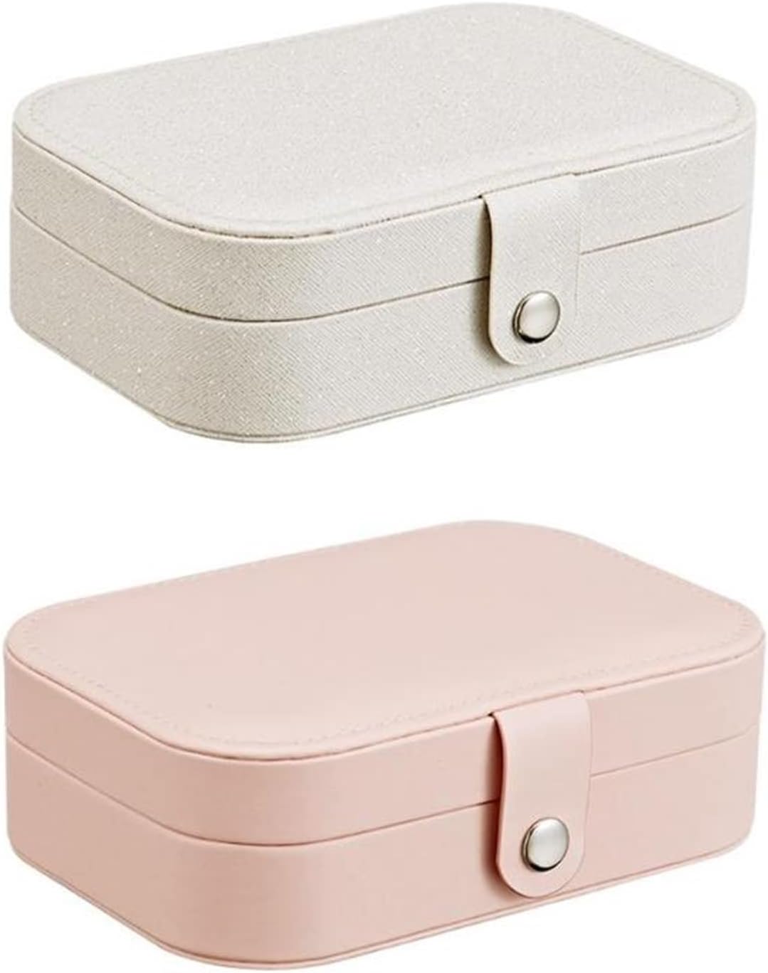 Jewelry Organizer Simple Jewelry BoxEarring Storage BoxEarrings Necklace Ring Cosmetics Jewelry Box Boxes