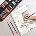 Drawing Pencils, 36pcs Art Supplies Sketching Pencils Set with Graphite Pencils Dual Ended Color Pencil Charcoal Pencils for Artists Beginners