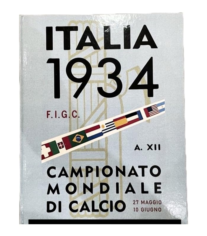 Álbum de Figurinhas da Copa do Mundo de 1934 na Itália - Linha Premium - Capa Dura - Alolla