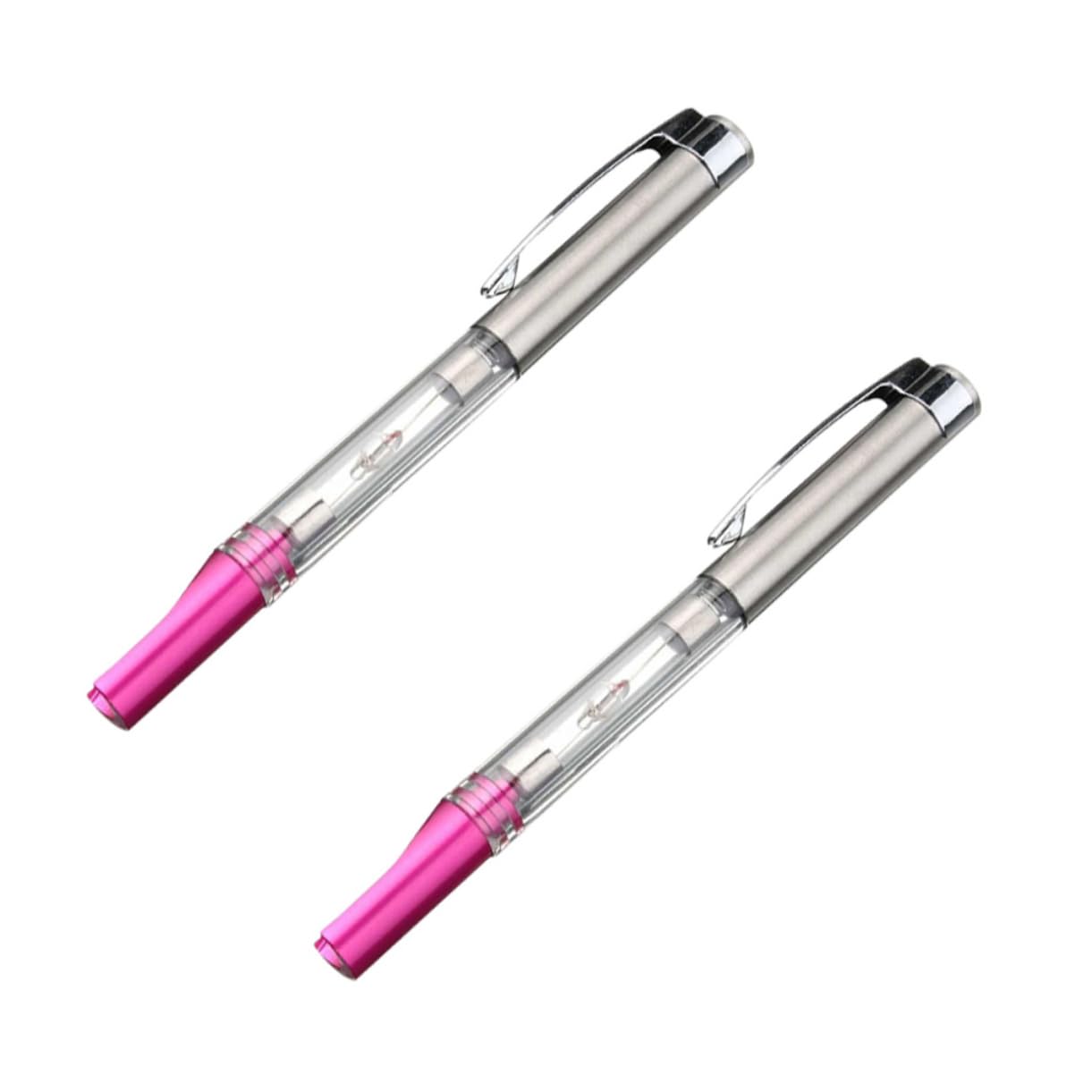2pcs Auto Ignition Test Pen Portable Spark Tester for Car Wires Coils Diagnostic Tool with Pen Clip Durable High Reliability Automotive Spark Indicator for Electronic Ignition