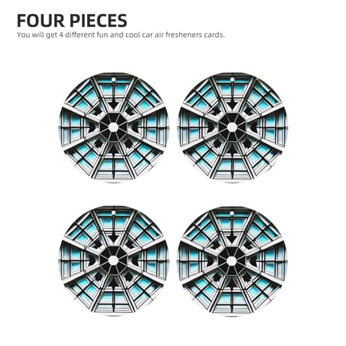 Hojas aromáticas para auto Octagon Building miniatura 2