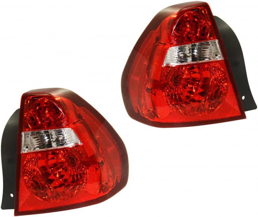 KarParts360 For Chevy Malibu Tail Light Assembly 2004 05 06 07 2008 Driver Side | w/Bulbs | GM2800165 | 15868494