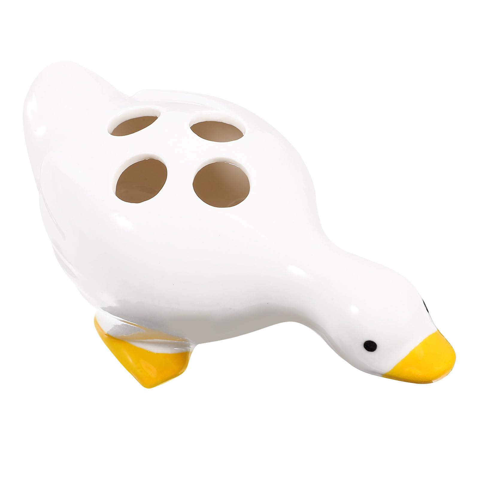 Porte brosse à dents céramique MAGICLULU petit canard compact et hygiénique