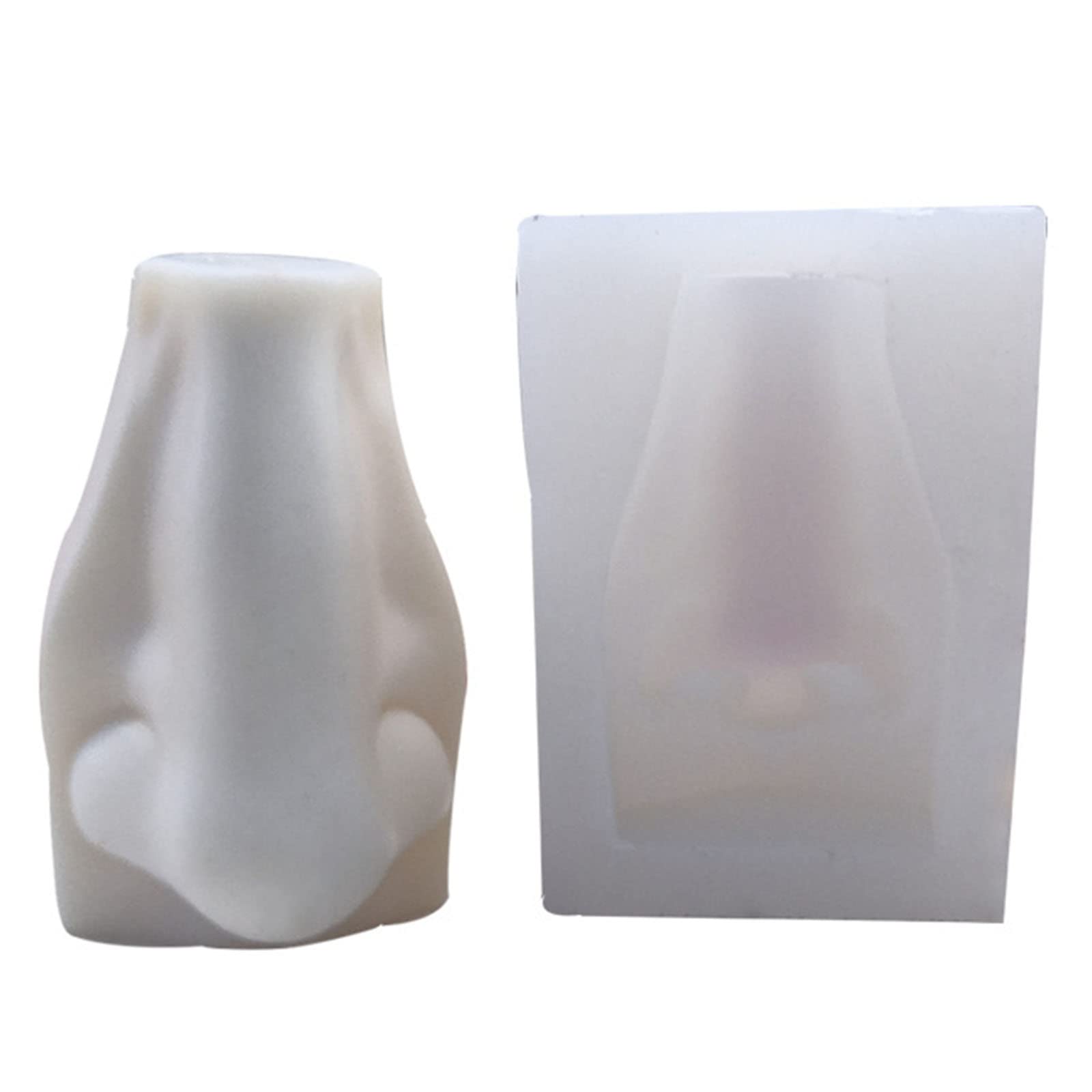 PLCPDM 3D Ear Mouth Eye Nose Professional Mold Silicone Flexible Plaster Wax Soap Making Craft Decorating Tool Silicone Molds for Soap Resin Unique Epoxy Resin Casting for Lover Adults