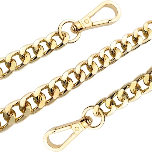 Crossbody Shoulder Strap Purse Chain Replacement (12mm) Light Bag Chain - (40