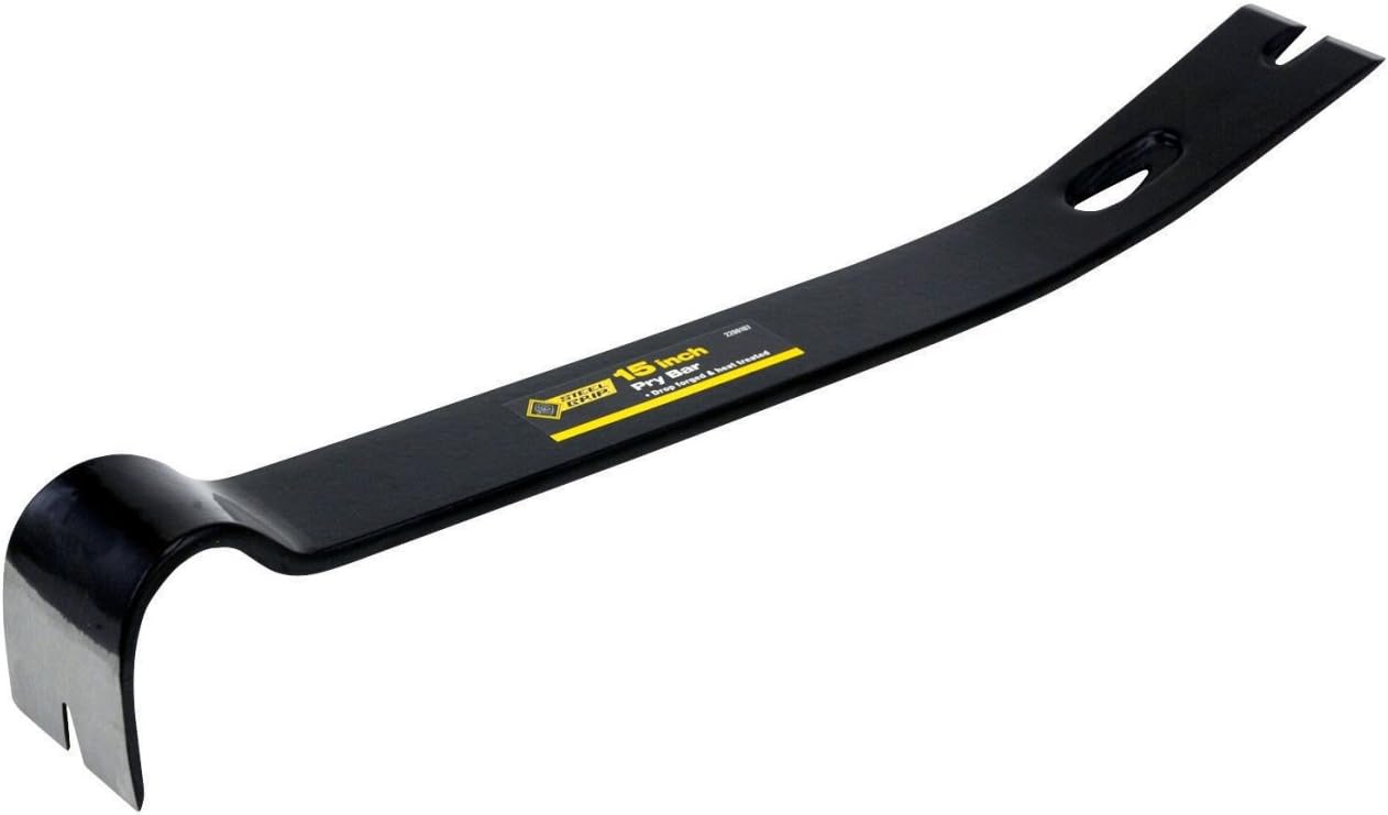 General Tech Intl 2260107 "Steelgrip" Pry Bar 15"