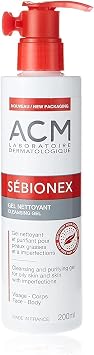 Sebionex Foaming Gel Face - Body (200mL) ACM Laboratoire Dermatologique