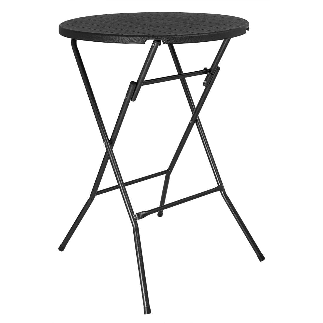 Table de bar pliante Bolero 800 mm pour solutionner le manque d'espace