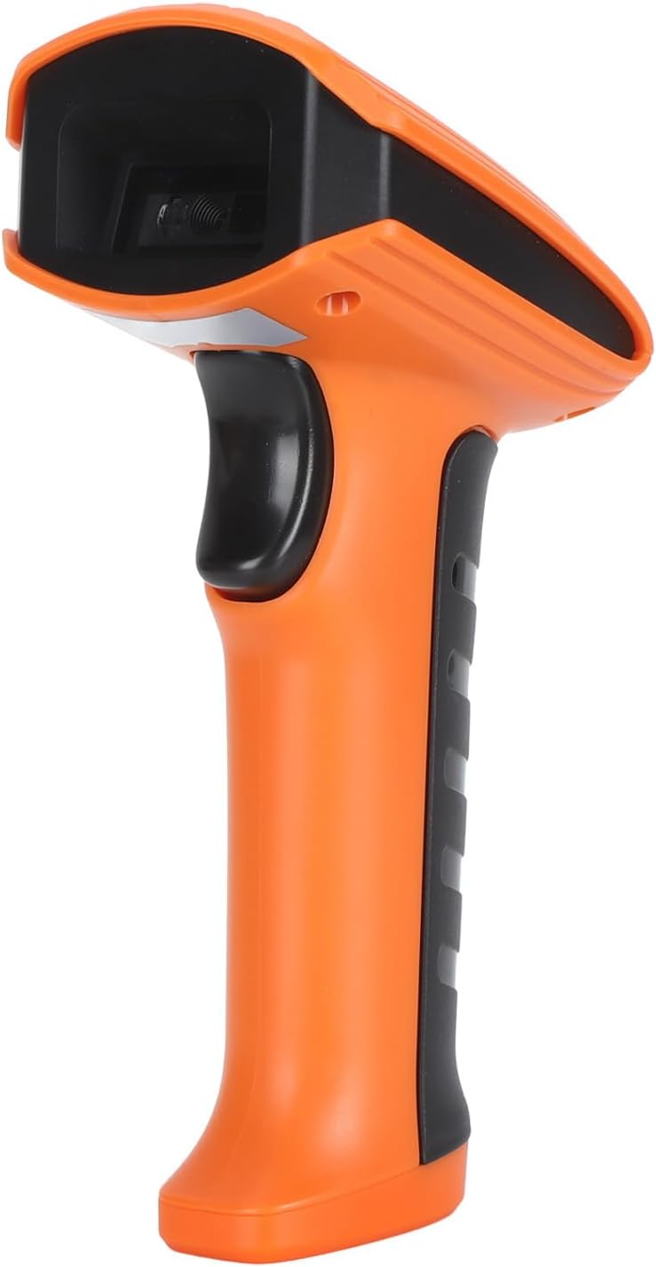 USB 1D Barcode Scanner, High Sensitivity Global Scanning Multi Angle Plug and Play Bar Code Reader for Mobile Payment Store Supermarket Warehouse