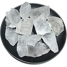 Natural Crystal Rough 100g Natural Mineral White Quartz Crystal Stone Rock Chips Specimen Healing Collection Natural Crystal Fish Tank Stone