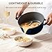 Ammeloo 4.5 Qt Non Stick Soup Pot with Lid, Ceramic Stockpot Set, Cooking Pot for All Stovetops, All-in-One Non Toxic Pot for Stews, Soups & Pasta, Easy to Clean, Induction Ready, PFAS Free